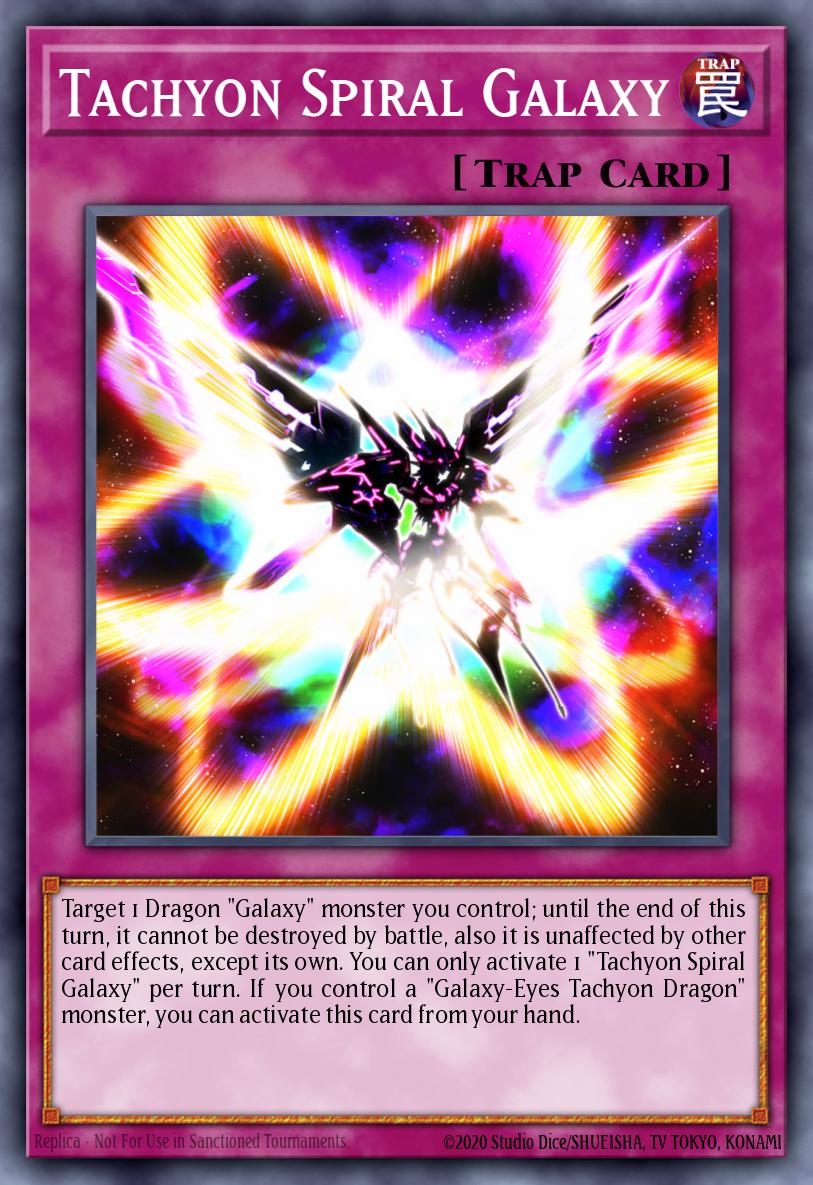 Tachyon Spiral Galaxy